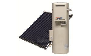 Rinnai Solar Sunmaster Evacuated-Tube System