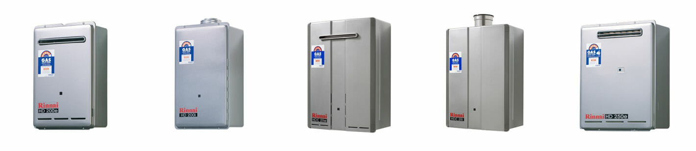 Rinnai commercial heavy duty range