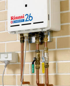 Rinnai Continuous Flow Infinity Security Brackets