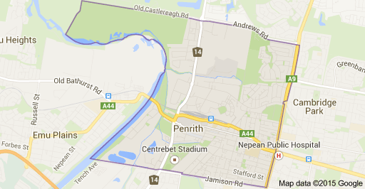 Penrith coverage area