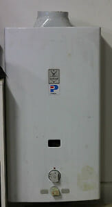 Old Vaillant instantaneous hot water heater