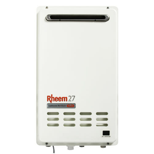 Rheem 27L hot water heater