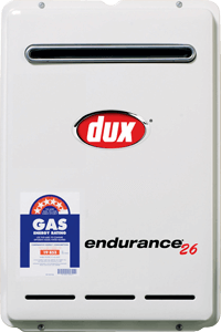 Continuous Flow Dux Endurance 26 hot water system