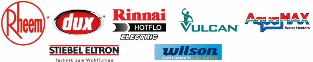 Electric hot water system logos