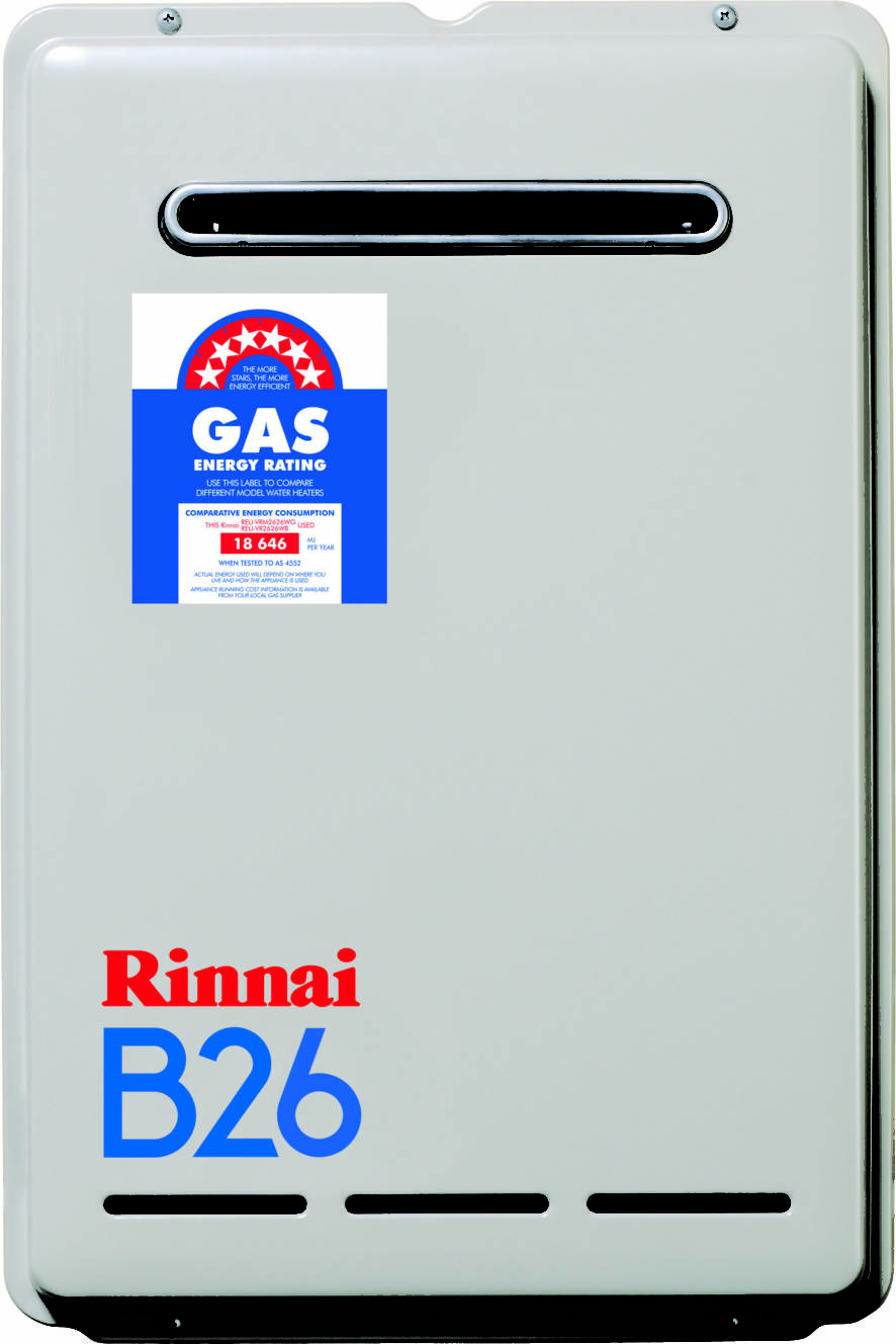 Rinnai 26L Continuous Flow Hot Water Systems