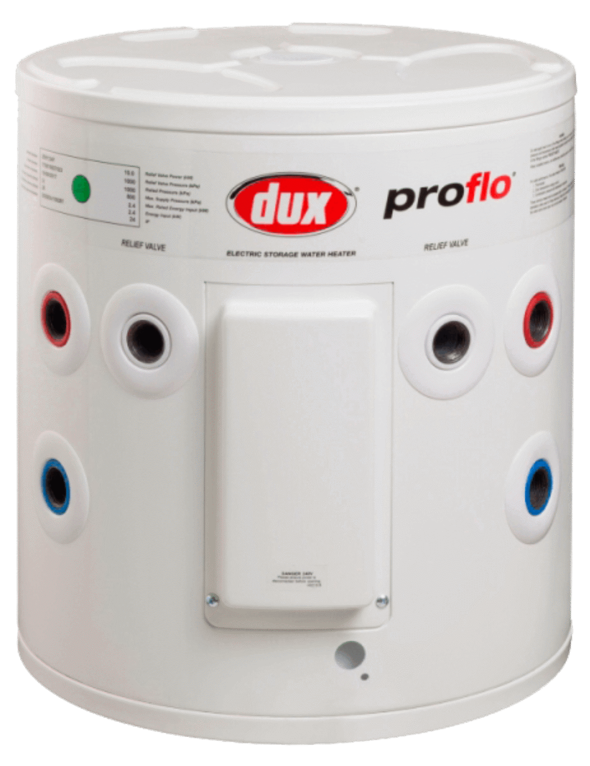 Installation Dux Hot Water Cylinder Continuous Flow Small Hot