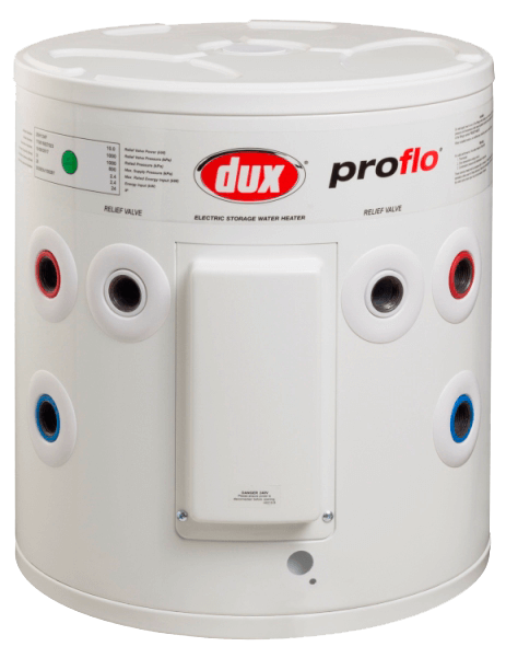 dux hot water system
