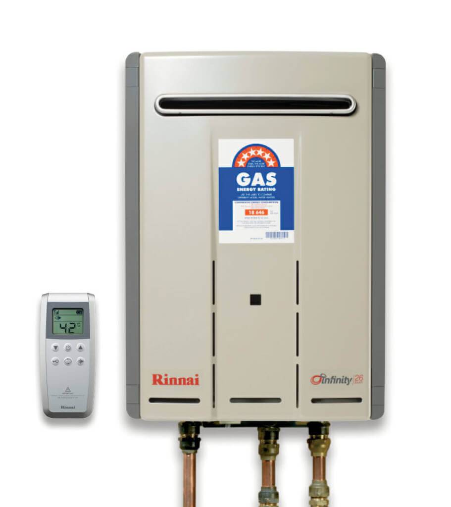 Rinnai 16L Continuous Flow Builder Series Hot Water Systems Same Day