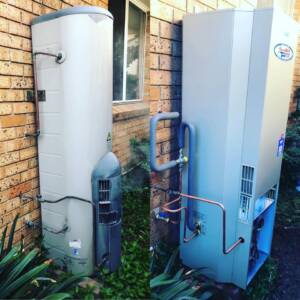 hot water system replacement