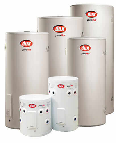 Storage tank hot water systems