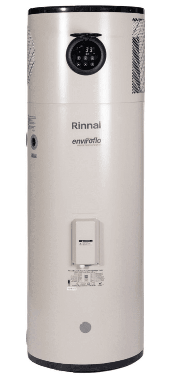 Rinnai Enviroflo 265L heat pump