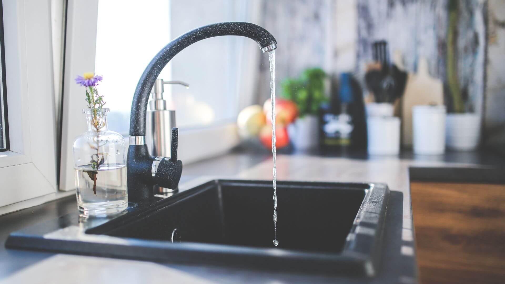 hot water tap