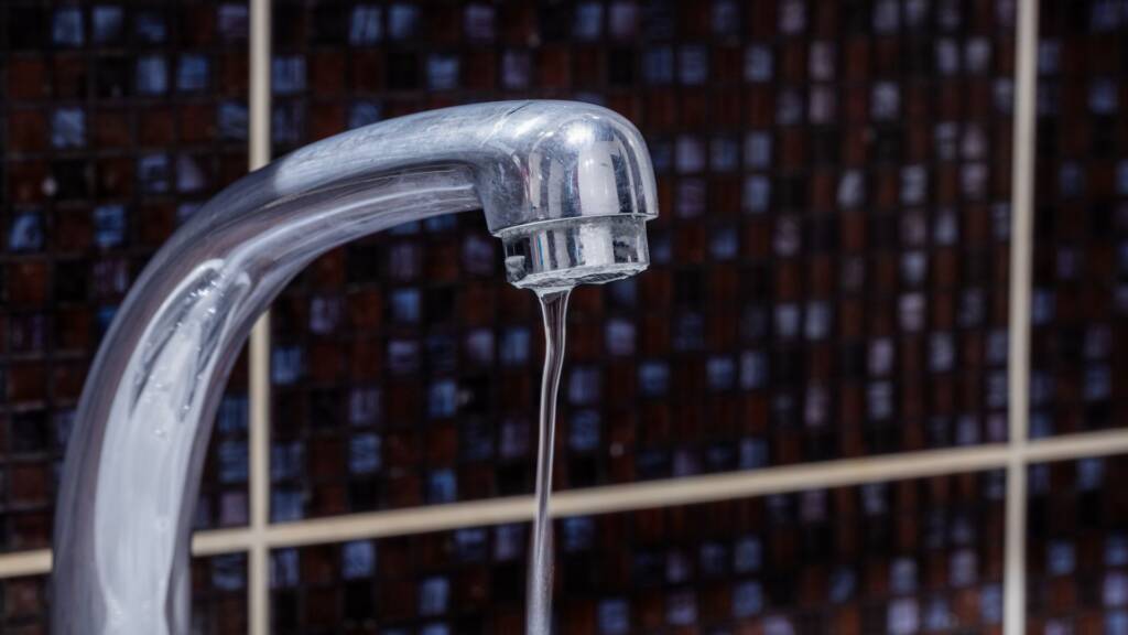 weak water from tap