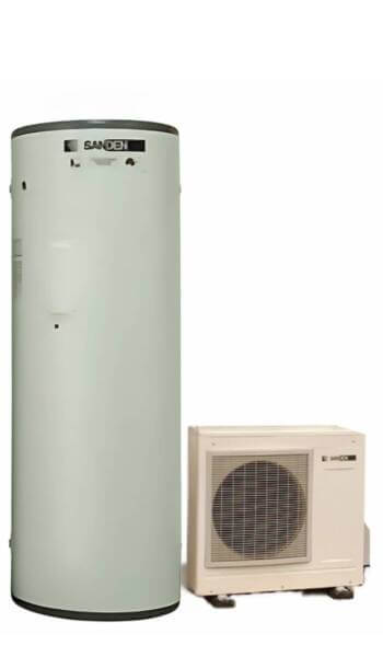 Sanden Eco® Plus 315 litre Heat Pump (Vitreous Enamel) Model GAUS-315FQTV