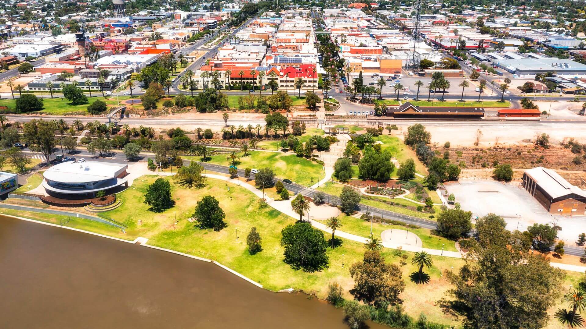 mildura city on the murray river