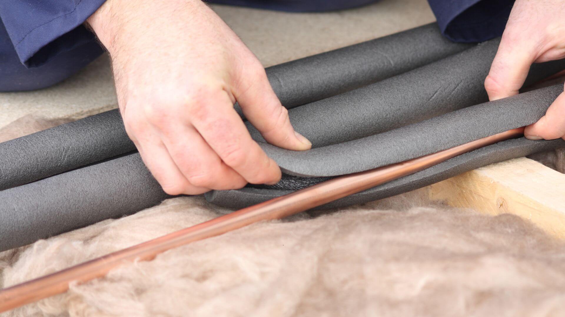 hot water pipe insulation