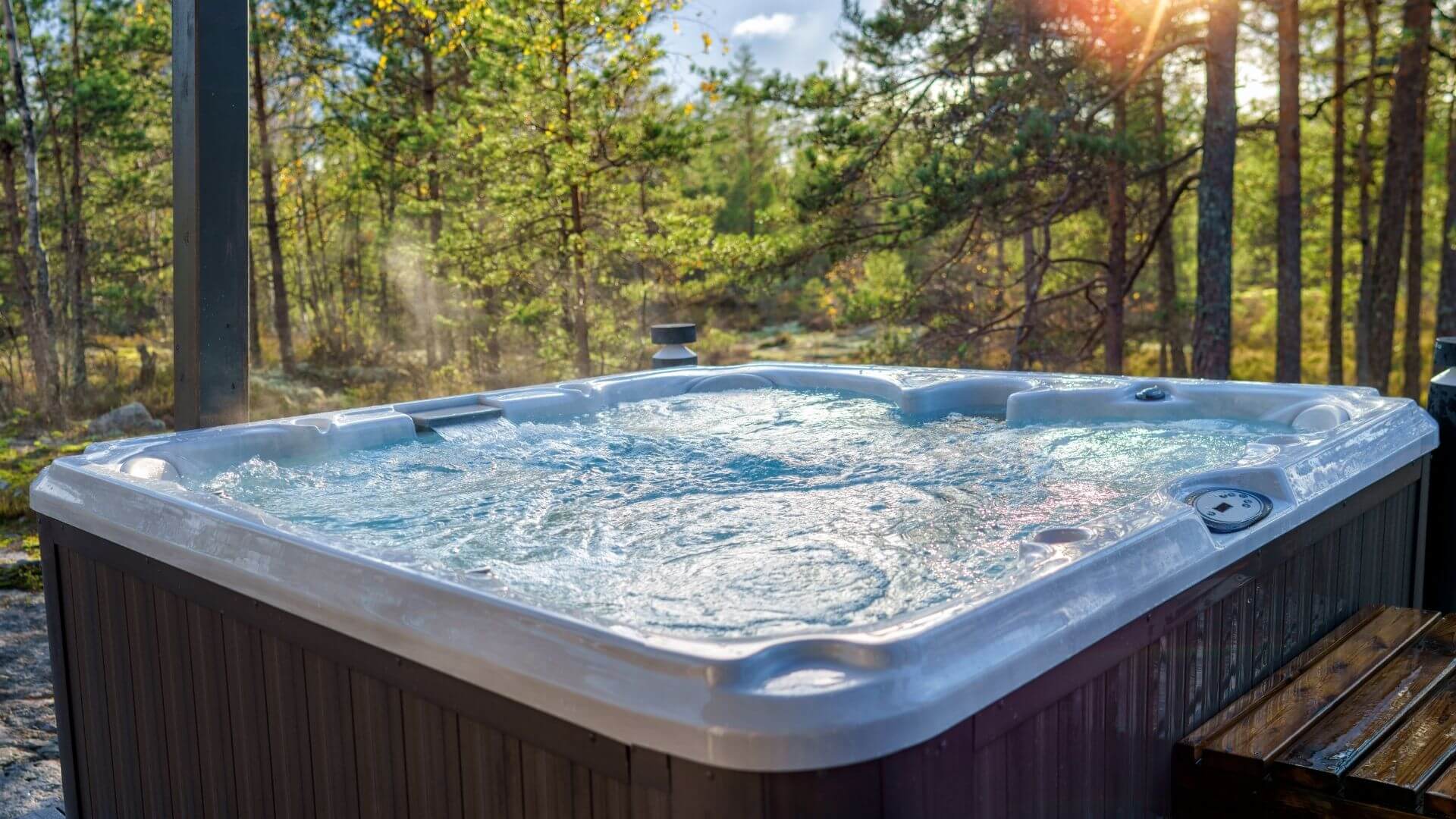 outdoor spa